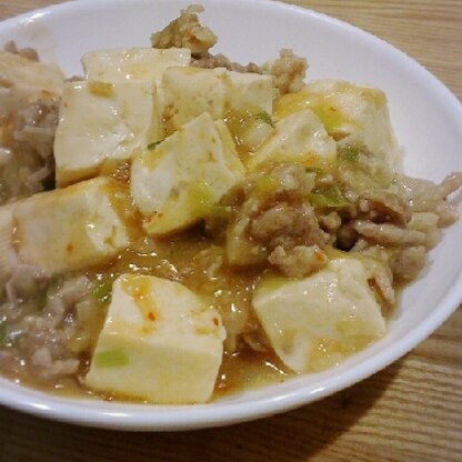 麻婆豆腐大好きなので子供達も食べられるのが嬉しいです☆
とっても美味しかったです(^-^)/
